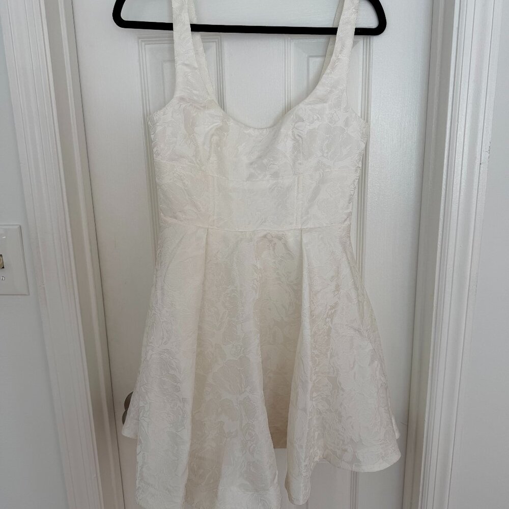 White Showpo mini Dress, Size 4